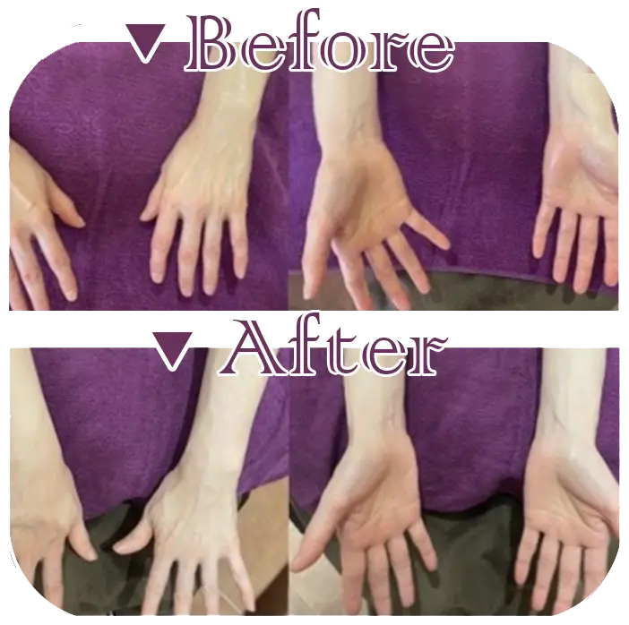 頭皮洗浄のビフォーアフター　 相模原の美容室　ビューティーサロンユウ