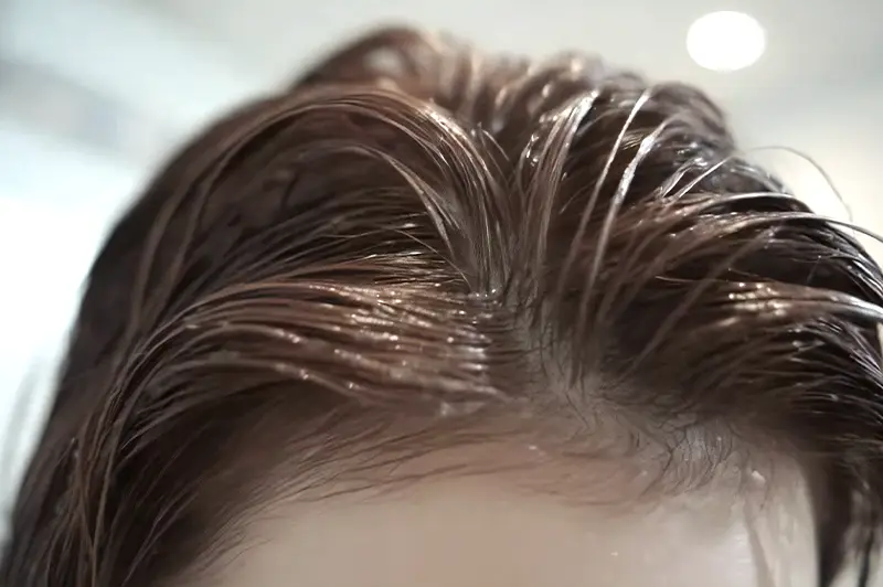 手順　Step3 カラー塗布剤